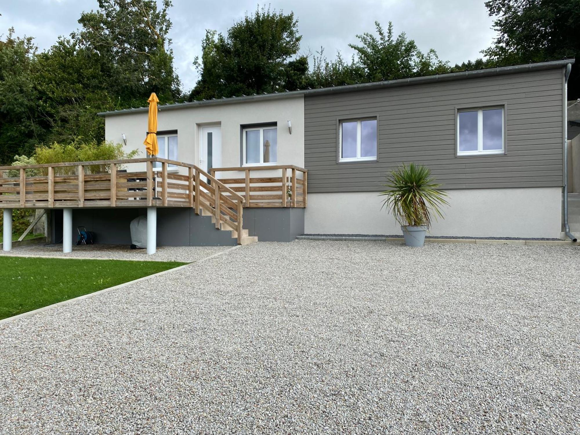L’Albâtre - Maison située à quelques pas de la mer Saint-Aubin-sur-Scie Extérieur photo
